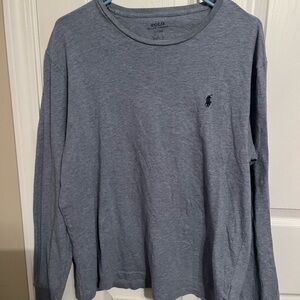 Men’s medium Polo Ralph Lauren Gray Long Sleeve Shirt